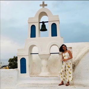 Lemon Print Culottes